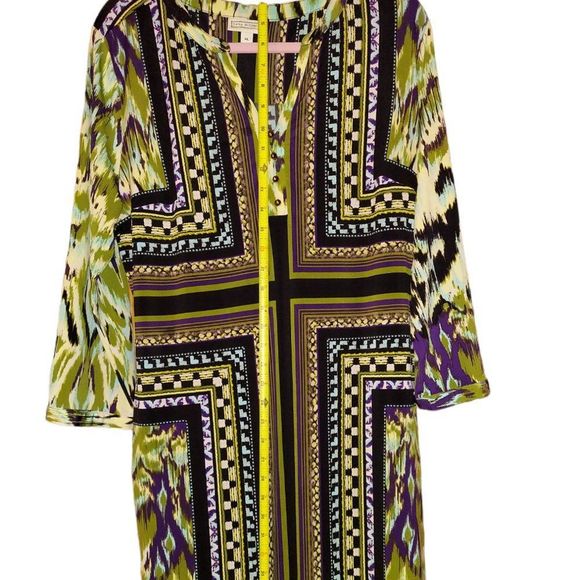 Dana Buchman Long Sleeve Dress Women's Size XL - Picture 5 of 7